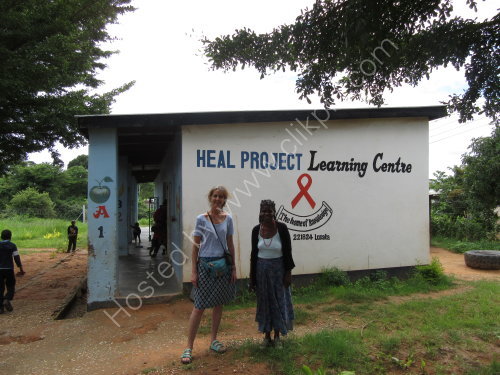 Heal Project Zambia. Printing workshop.