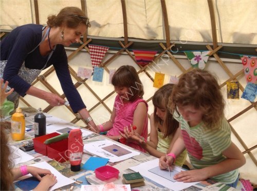 Workshop at Fanny's Meadow Festival 2016