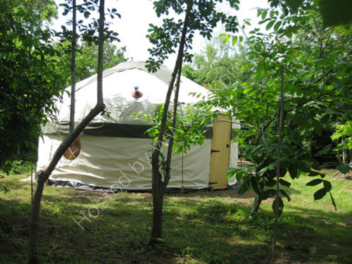 Yurt used for workshops